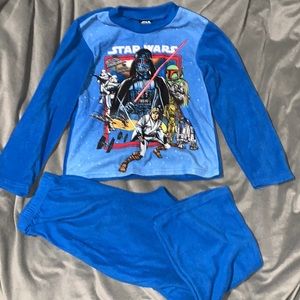 Boys size medium Star Wars pj set